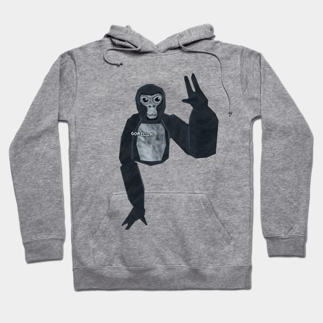 Gorilla Tag OG Monke Lowkey VR Gaming Gear Hoodie by gts